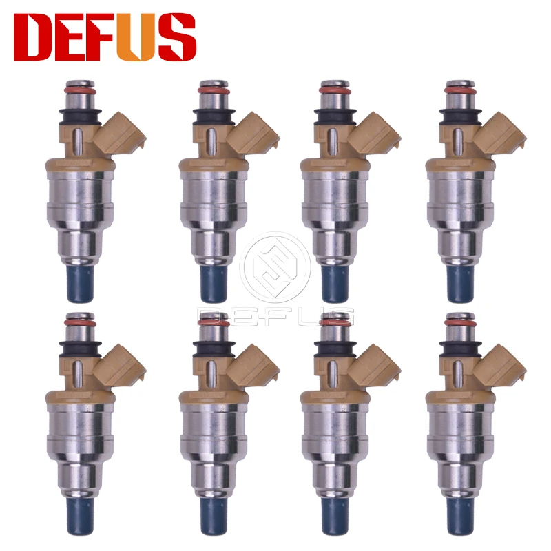 8X 195500-2180 Fuel Injector Nozzle For Mazda Miata 1.8L For Ford Escort Sephia Mercury 1.8L L4 1955002180 195500 2180 Injection