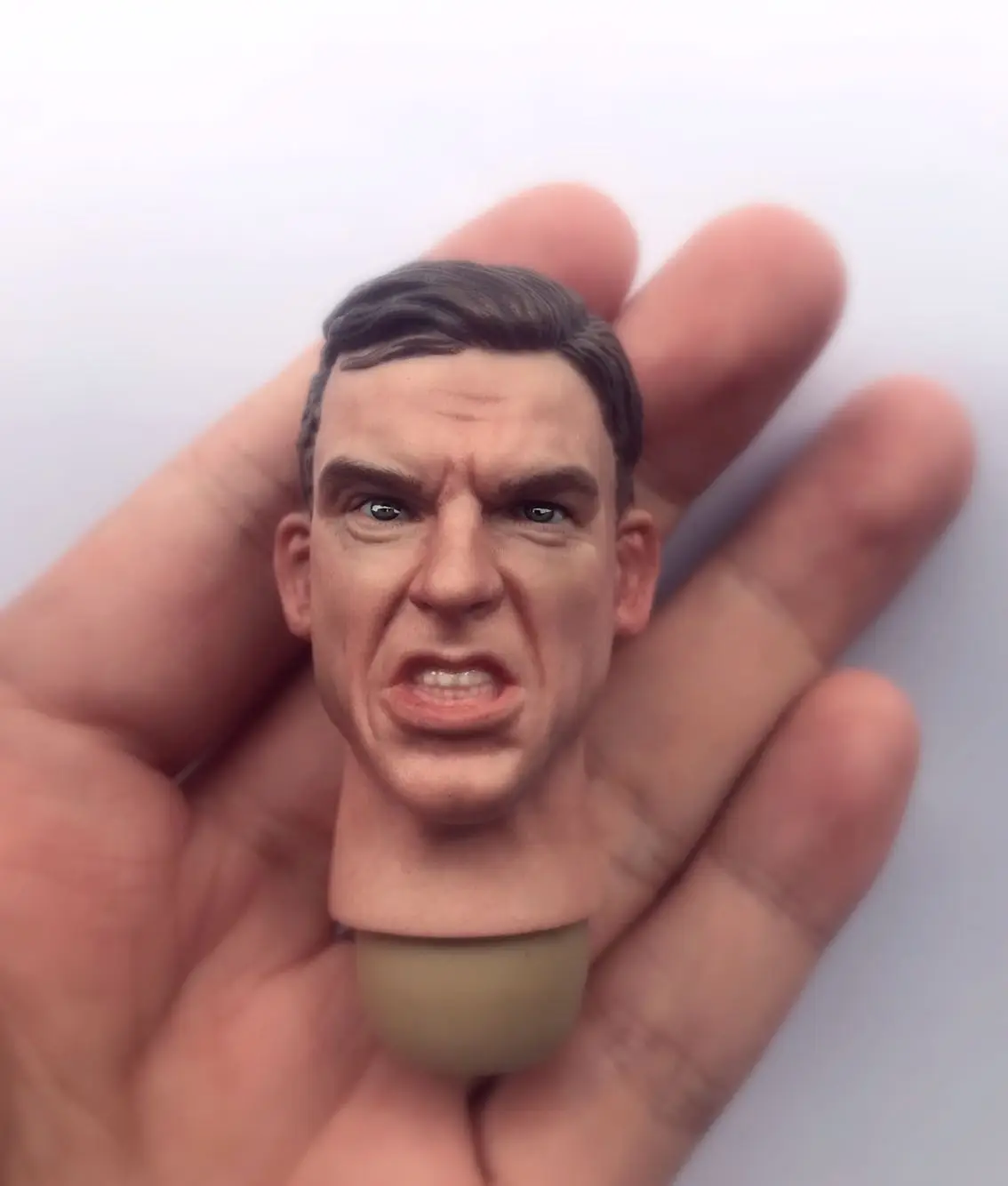 

1/6th FacepoolFigure FP-A-001 Head Carving w/ Expression F 12" Figure Body Action figure toys