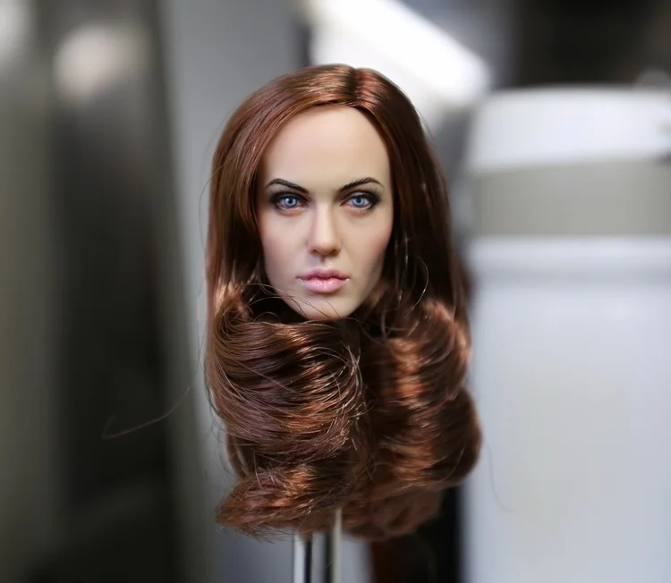 

CGL T-10 1/6 Exquisite beauty headsculpt Angelina Jolie,12inch dolls Parts,Clothes and body are not included