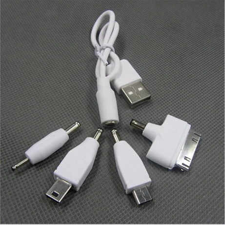 4 In 1 Universal USB Multi Charger Micro Mini USB Cable Adapter Power cables for iPhone Samsung camera MP3/4 PSP games Nokia