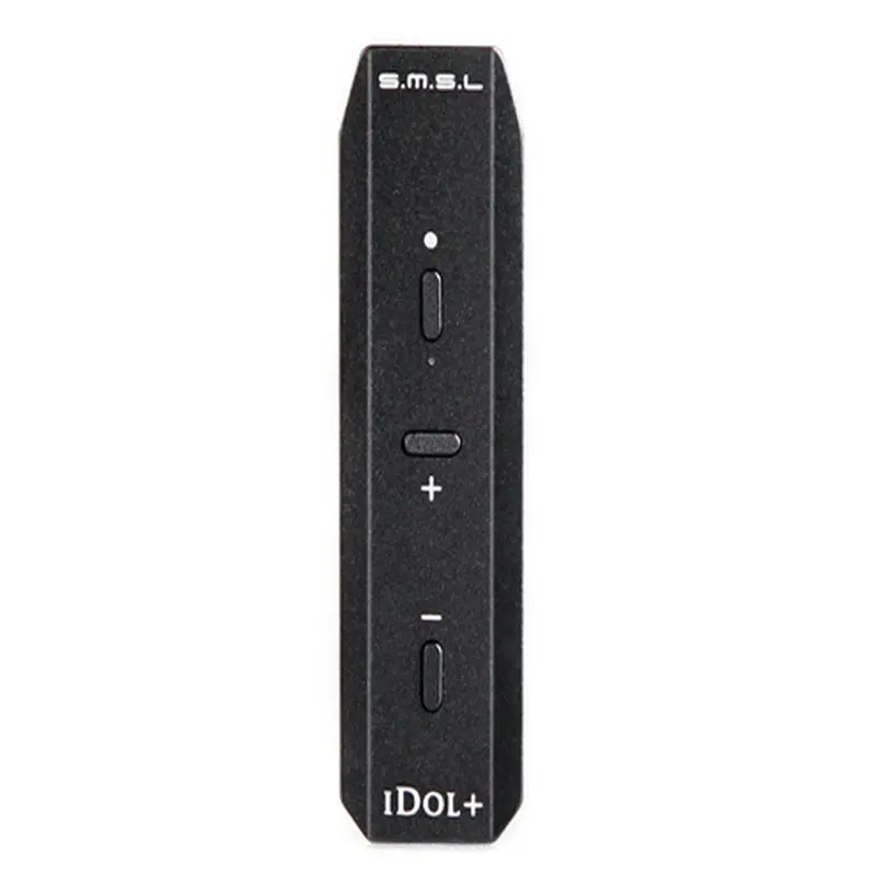 تصفية SMSL IDOL + المحمولة USB صغير الصوت DAC ومضخم سماعة الرأس Mirco USB DAC دعم OTG 24 بت/192 كيلو هرتز أسود فضي