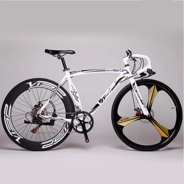 New Brand Road Bike Aluminum Alloy Frame Dual Disc Brake 14 Speed Bicycle Outdoor Sports Cycling Racing Bicicleta