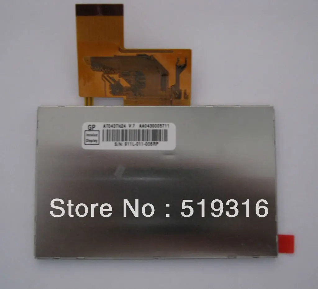 4.3 inch LCD screen 40PIN  32000579-04 AT043TN24 V.1 AT043TN24 V.7