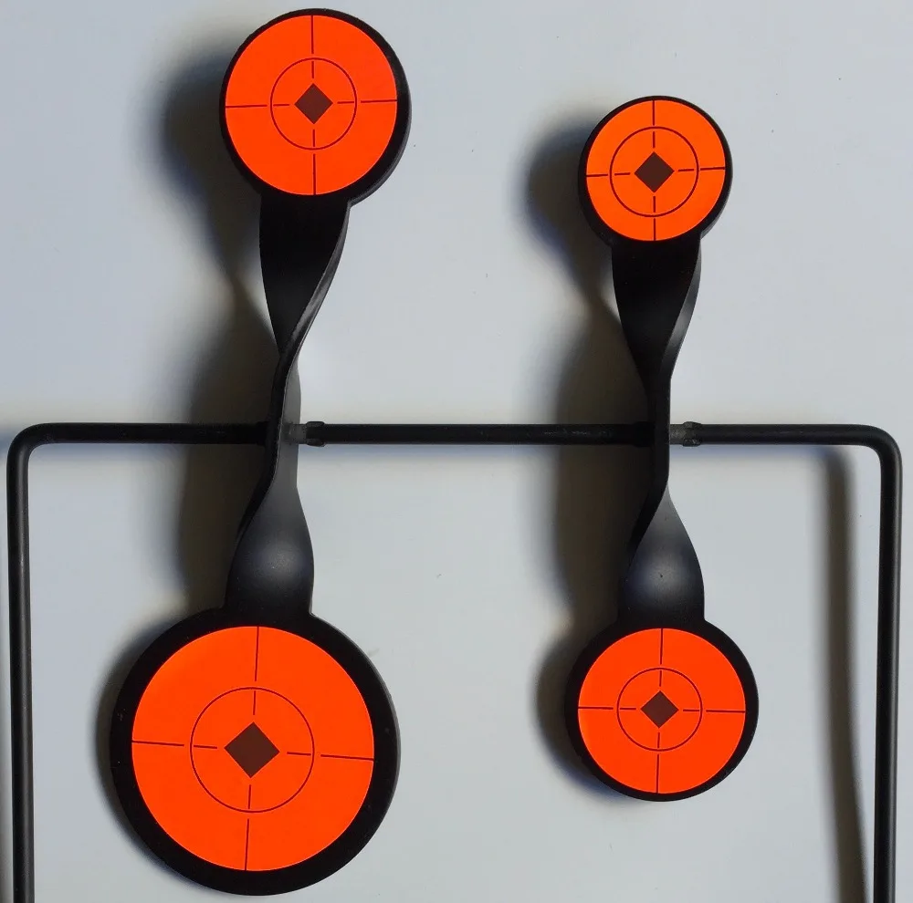 Airgun 4-Plate Spinner Target/Also For Paintball Shooting/Improving Hunting Shooting Tactical Skill/Outdoor Sport