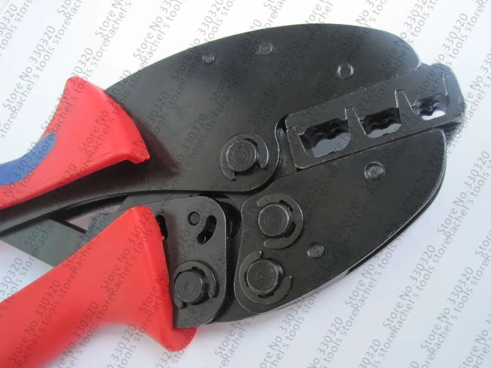 Ratchet crimping tool for cable ferrules 25-50mm2 4-1AWG S-2550EF,bootlace ferrule crimping plier