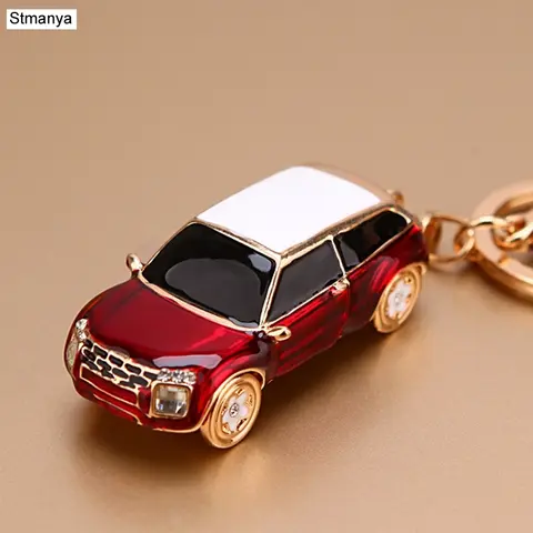 Crystal Car Key Chain with Rhinestones Stmanya
