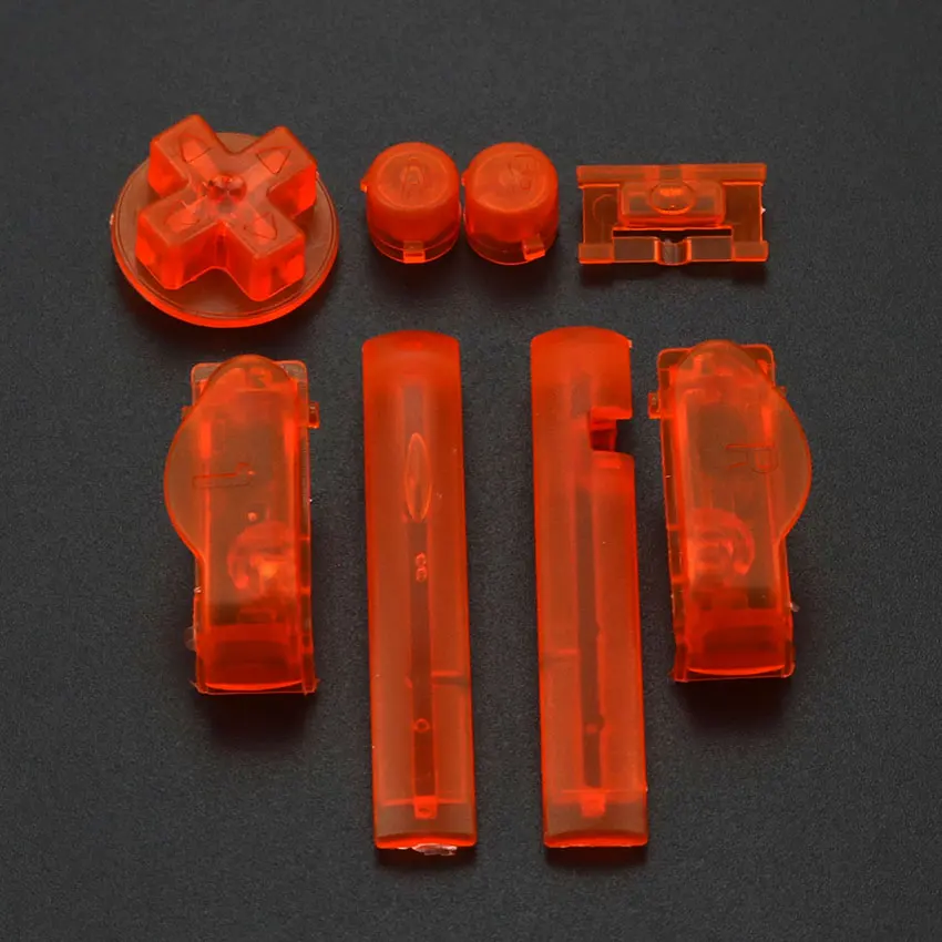 ChengHaoRan tastiere di ricambio multicolori L R A B pulsanti per Gameboy Advance Frame per GBA D Pads Power ON OFF