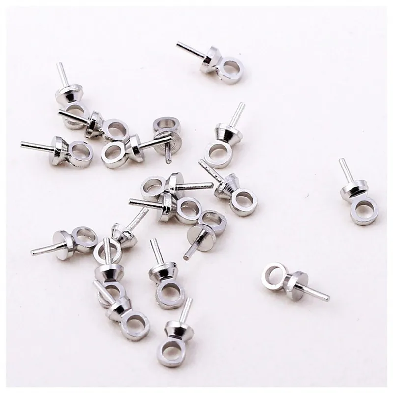 HOT 6X5MM 200PCS 925 Sterling Silver Butterfly BACK STOPPERS Earrings Jewelry Findings For Stud Pin Jewelry Settings