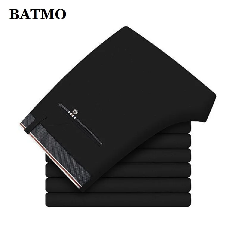 

BATMO 2022 new arrival high quality casual pants men,men's smart casual pants,elastic trousers,plus-size K1555