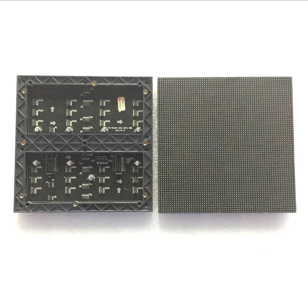 

ASLLED High Quality Indoor Full Color P3 LED Module 192x192mm For Indoor hd lease LED Display Screen P3 64*64 pixels 1/32 Scan