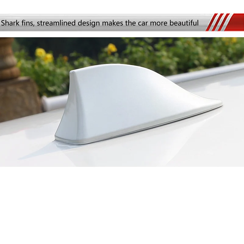 1x Car Truck Van Roof Shark Fin Antenna For Toyota Corolla RAV4 Camry Prado Avensis Yaris Auris Hilux Prius Land Cruiser