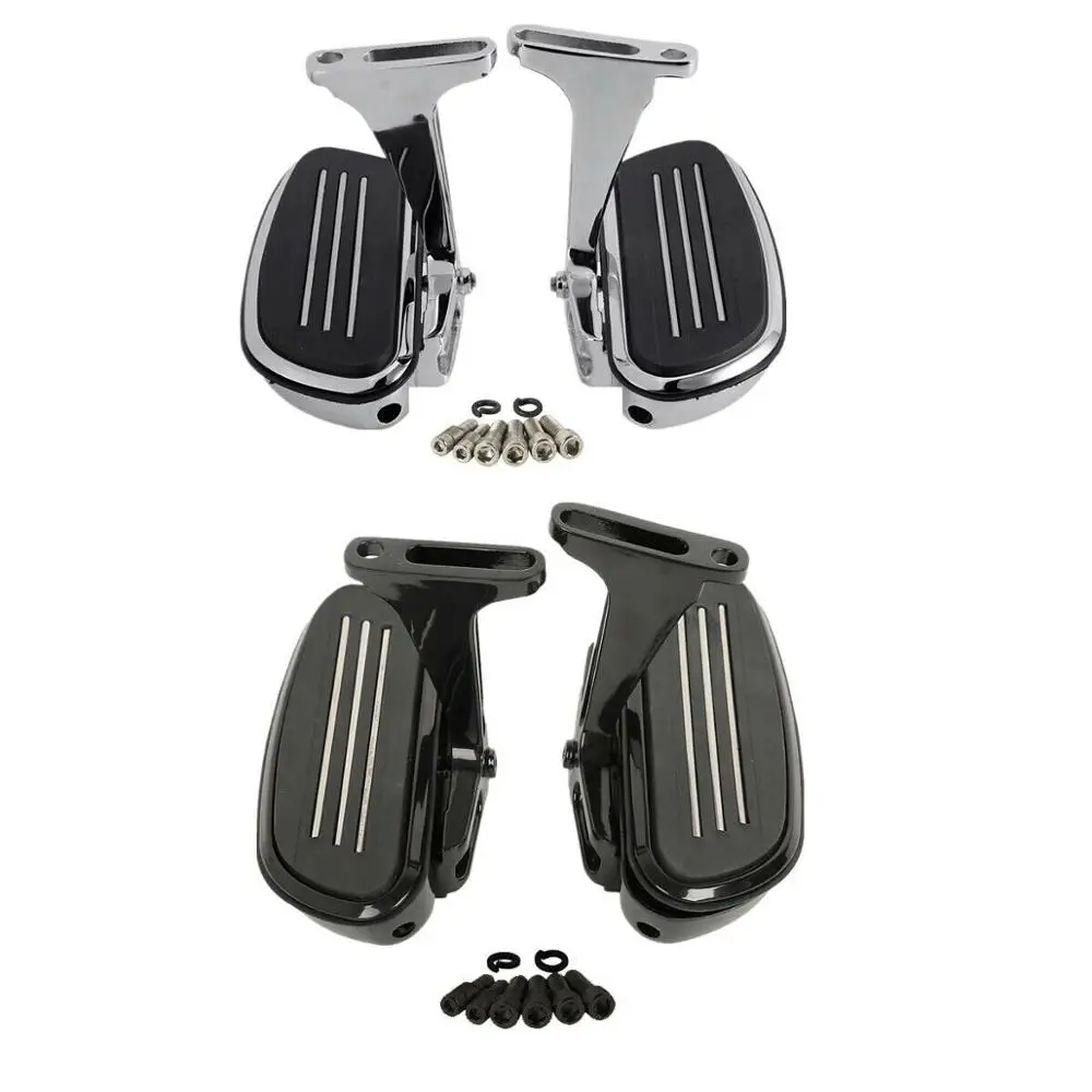 Motorcycle Passenger Foot Floor Board Bracket Set For Harley Touring Road King Electra Glide Street Glide 1993-2020