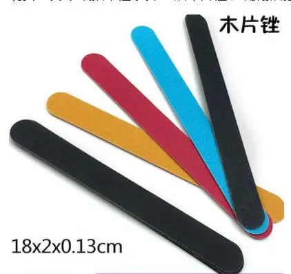 

20pcs nail files wood Nail File Disposable Manicure Tools.