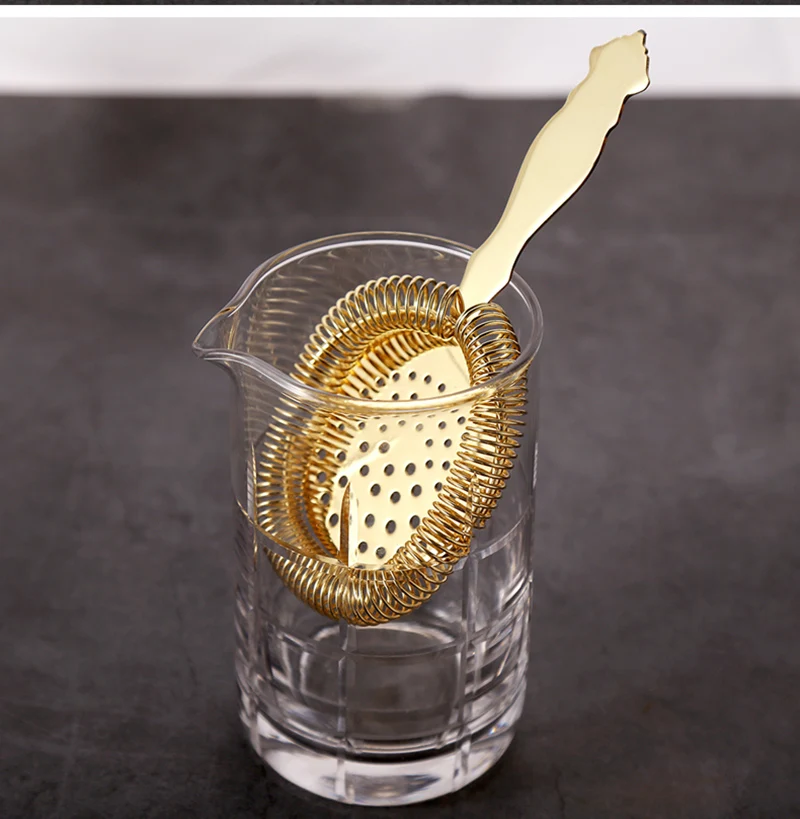 Hawthorne Cocktail Strainer Bar Strainer - Stainless Steel Strainer for Professional Bartenders and Mixologists