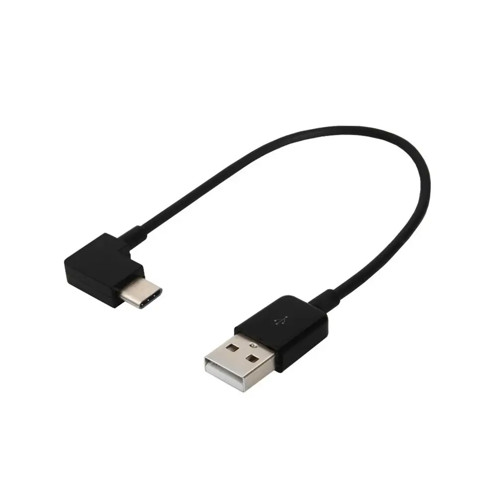 الزاوية اليمنى USB 3.1 Type-C USB-C إلى USB 2.0 كابل 90 درجة موصل للكمبيوتر اللوحي والهاتف الخليوي 0.2M/1M/2M/3M