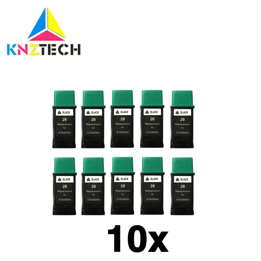 51626 compatible Ink Cartridges Remanufactured For HP 26 XL 26XL HP26 HP26XL Deskjet 200 200cci 400 420c 175 Inkjet Printer