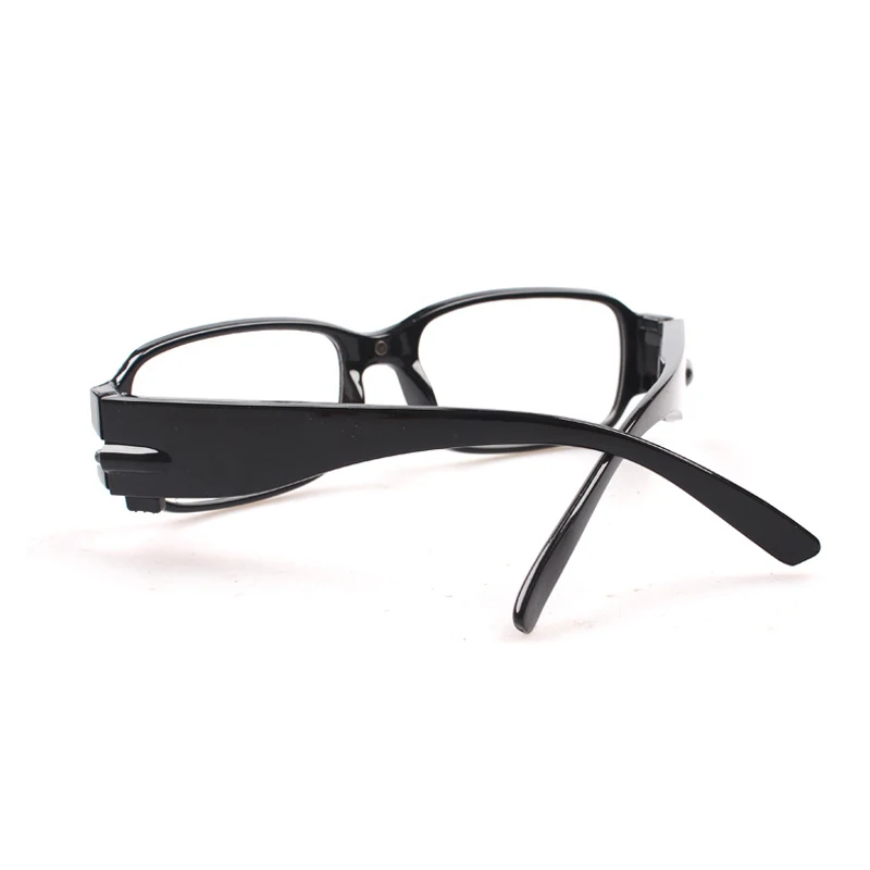 LED Light Reading Glasses Clear Occhiali Da Lettura +1.00 +1.50 +2.00 +2.50 +3.00 +3.50 +4.00 Diopter Night Presbyopic Glasses