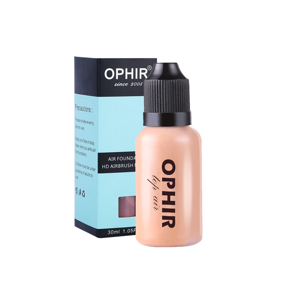 OPHIR Airbrush Make-Up Foundation Tinten 3 Farben Air Foundation für Gesicht Malen Make-up Salon Kosmetik Make-Up Pigment_TA104 (2-4-5)