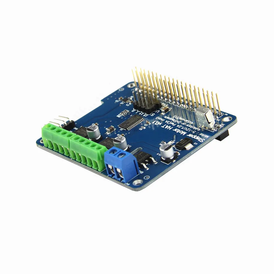 New Stepper Motor HAT Stepper Motor/Servo/Motor Driver IR Extension Board for Raspberry Pi 3 B+ 2B