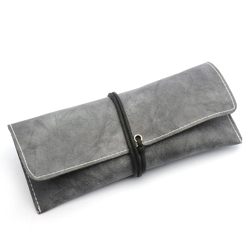 Mimiyou Top-grade Leather Spectacle Cases for Eyeglasses Men Women Fashion Vintage Waterproof  Sunglasses Box Bag Protector