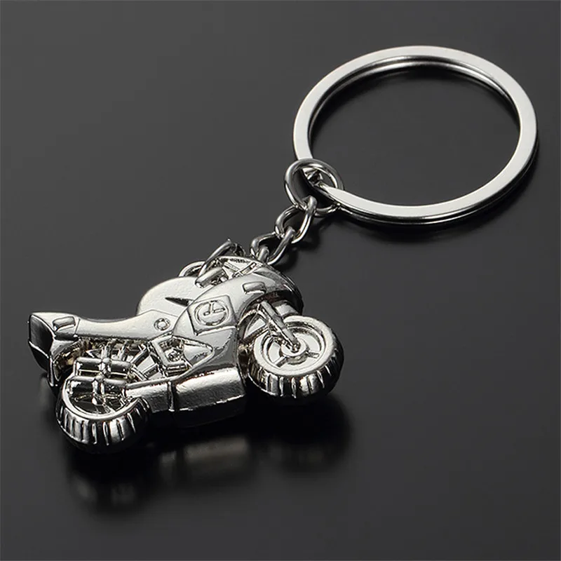 Heavy Metal Motorcycles Model Key Chains Gadgets For Men Vintage Autocycle Keychain Car Trinket Souvenir Party Boyfriend Gift