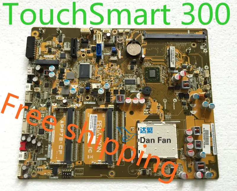 

510762-001 For HP TouchSmart 300 300-1040IN AIO Motherboard APP78-CF 510762-002 Mainboard 100%Work