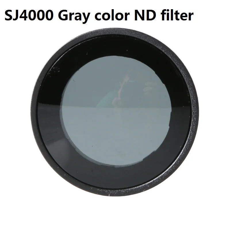 Clownfish SJCAM SJ4000 SJ5000 UV lens filter Cap for SJ4000 Air SJ5000X Sport Camera Wifi Transparent / ND Gray Color Filter