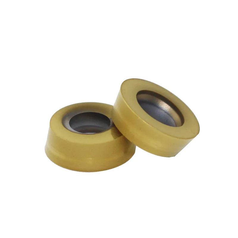 إدراج الطحن RPMT0802 M ، C DP5320 RPMW1204 MR RPMT10T3MO ، شفرة كربيد مستديرة عالية الجودة لأداة حامل الطحن EMR