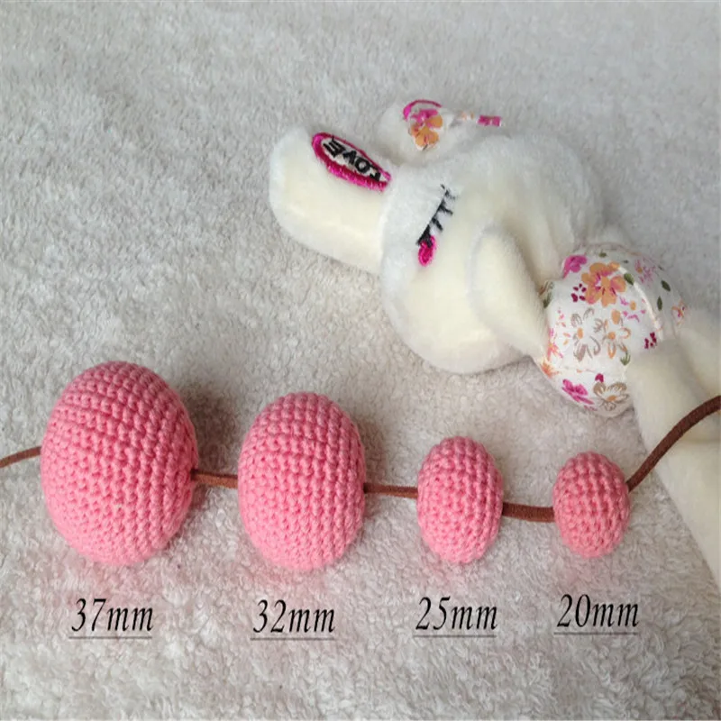 2016 new arrival fashion 20mm round natural cotton crochet balls as clothes patches decorative accessories as sewing patch