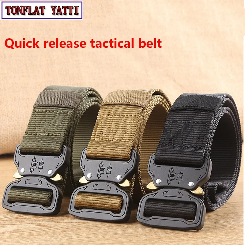 cinto heavy duty tactical heavy duty para homens cintos exercito gancho resistente cintura de nylon equipamento militar soldado americano 38 cm 01