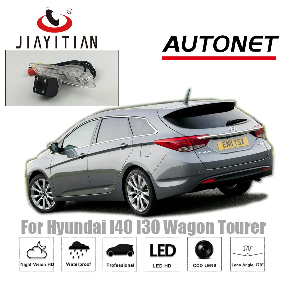 

JIAYITIAN rear view camera For Hyundai i40 wagon / i40 i30 Tourer CCD/Night Vision backup camera Reverse license plate camera