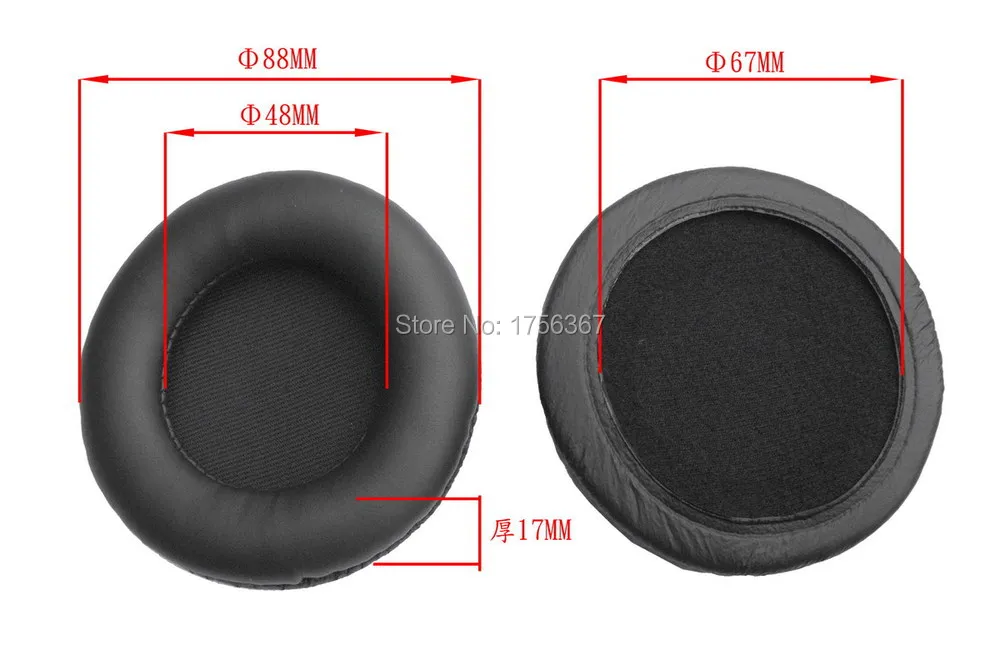 Ear pads replacement cover for DENON DN-HP1000 HP1000 DN-HP700 DJ Headphones(earmuffs/ headphone cushion)