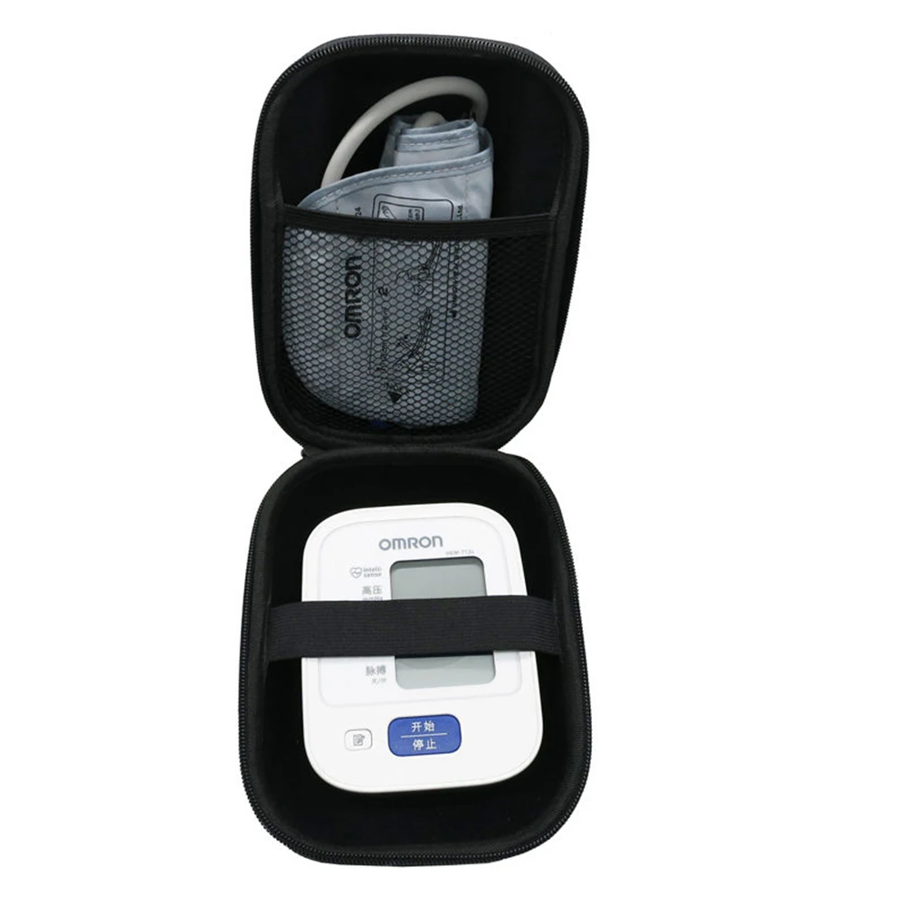 Newest EVA Hard Case for Omron 10 Series Wireless Upper Arm Blood Pressure Monitor (BP786 / BP785N / BP791IT) Travel Storage Box