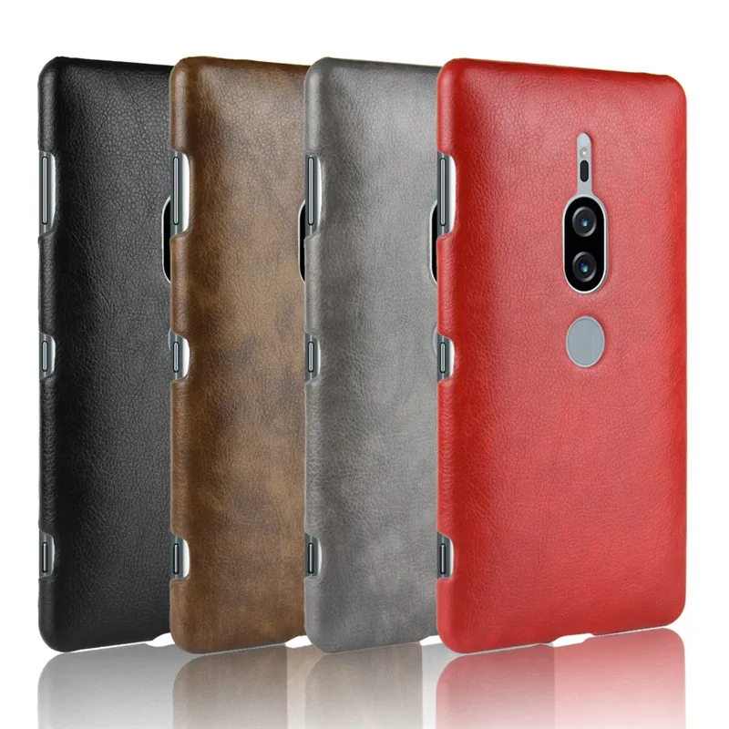 For Sony Xperia XZ2 Premium Case ShockProof luxury PU Leather Hard Back Cover Case for Sony XZ2 Premium Phone Case