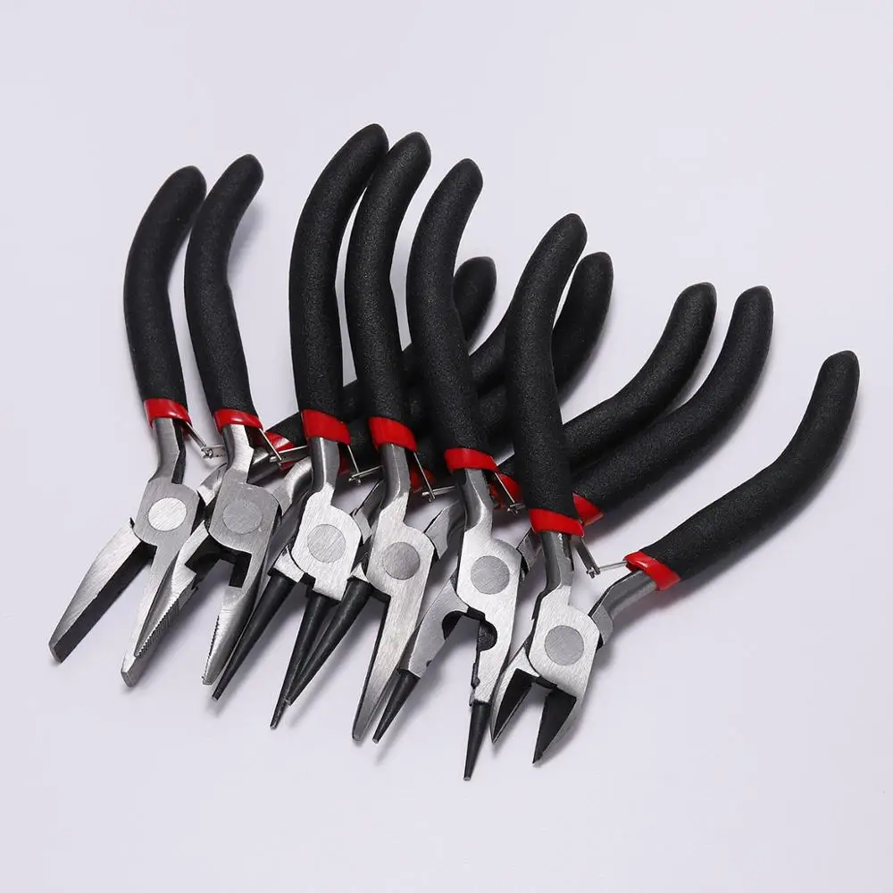 Jewelry Pliers Tools & Equipment Kit Long Needle Round Nose Cutting Wire Pliers For DIY Jewelry Making Tool Accessories