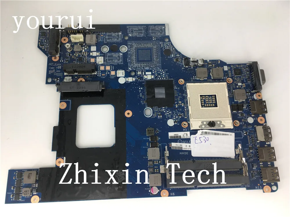 yourui  For Lenovo ThinkPad  E530 Laptop  Motherboard  QILE2  LA-8133P  integrated 100% Test ok quality assurace