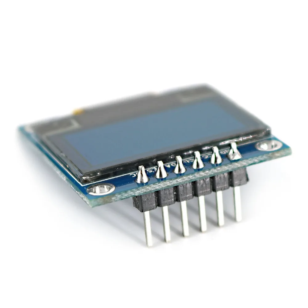 0.96インチoledディスプレイモジュール,arduino stm32 51 sd1306ドライバー用の青い12864 LEDスクリーン,新品,DIY
