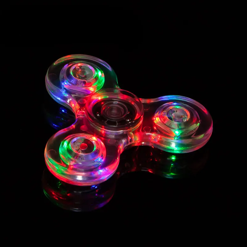 Śmieszne powieści zabawki fidget spinner dorosłych dzieci dekompresji zabawki luminescencyjne światło Noctilucent magiczny prezent dla chłopca A035