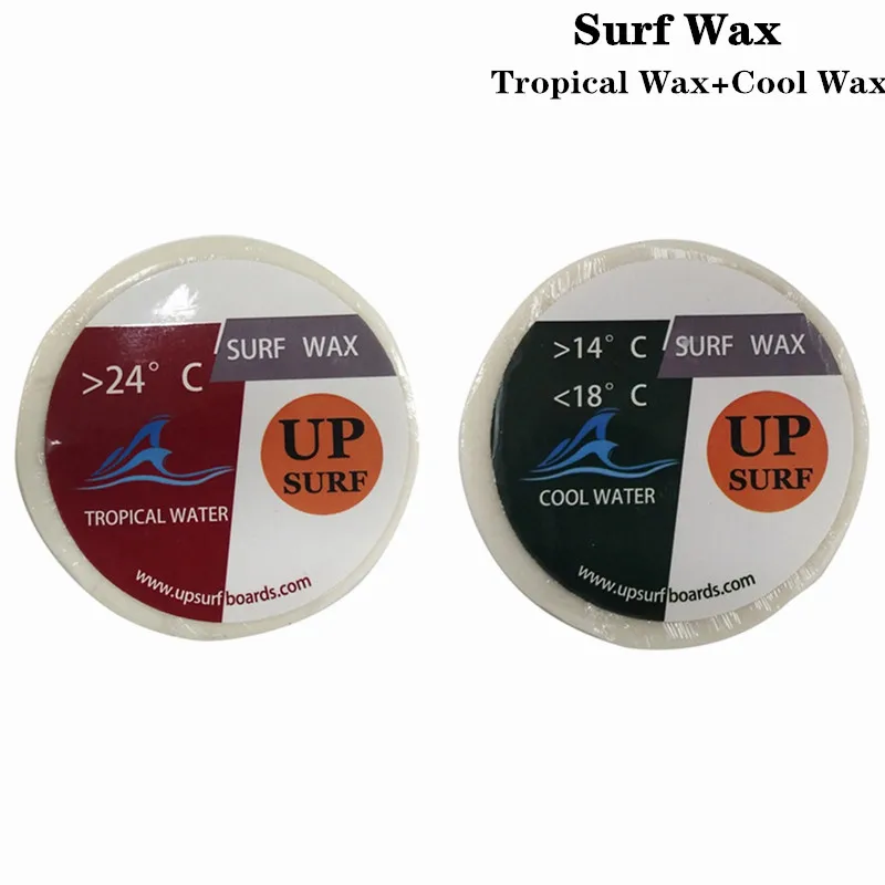 

Surfboard Natural Wax + Tropical Water Wax, Cool Surfboard Wax, Outdoor Surfboard Sports