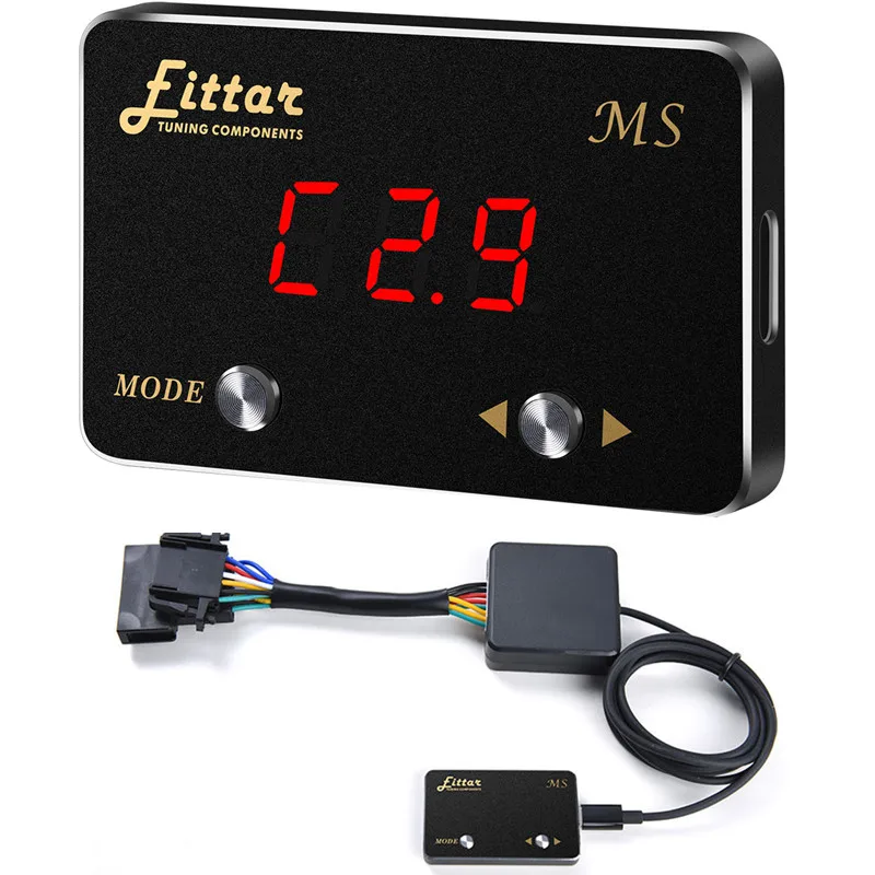 8 Modes Multiple Sensitivity Adjust Car Electronic Throttle Controller Pedal Commander Pedal Booster For Tata Tigor 2018+