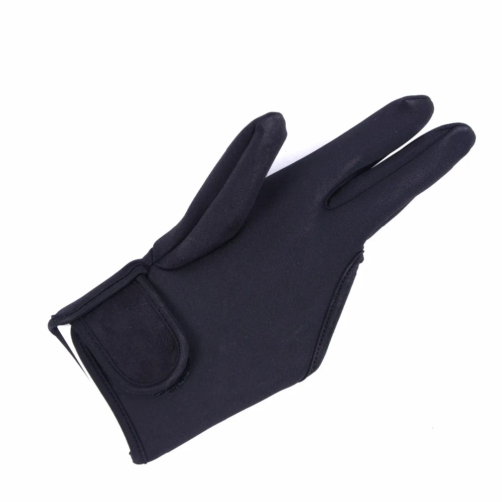 Guante de tres dedos para peluquería, alisador de pelo, rizador, guantes de 3 dedos, herramientas de estilismo, color negro, resistente al calor