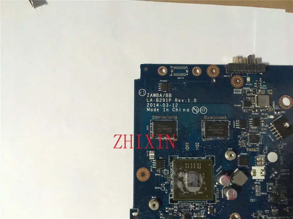 yourui for Lenovo B50-45 laptop motherboard non-integrated DDR3 E1-6010 CPU ZAWBA/BB LA-B291P mainboard full test