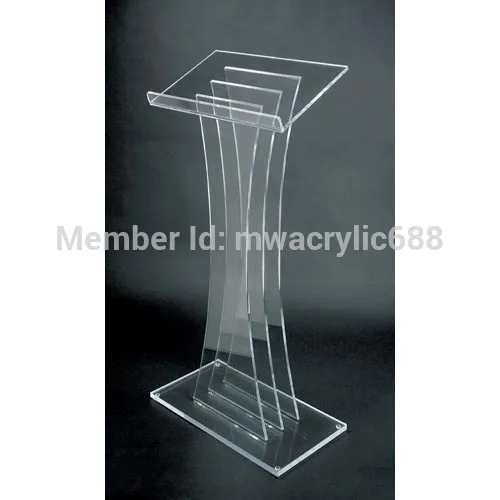 

Free Shipping High Quality Fruit Setting Modern Design Cheap Acrylic Lectern