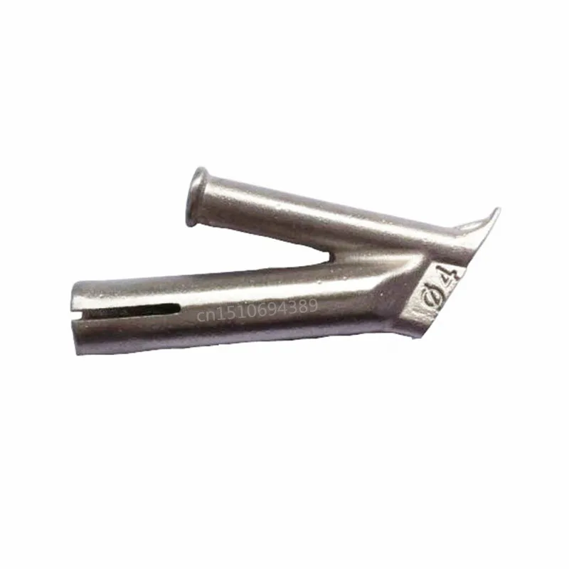 

free shipping one pc Rayma brand 4mm round speed welding nozzle /welding tips for hot air welder ss316L material