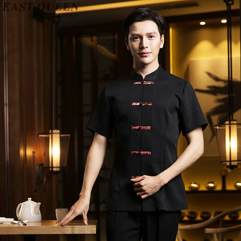 Japanischen restaurant uniformen frauen weibliche restaurant zubehör chinesischen restaurant uniformen kellnerin kostüm uniform NN0176 W