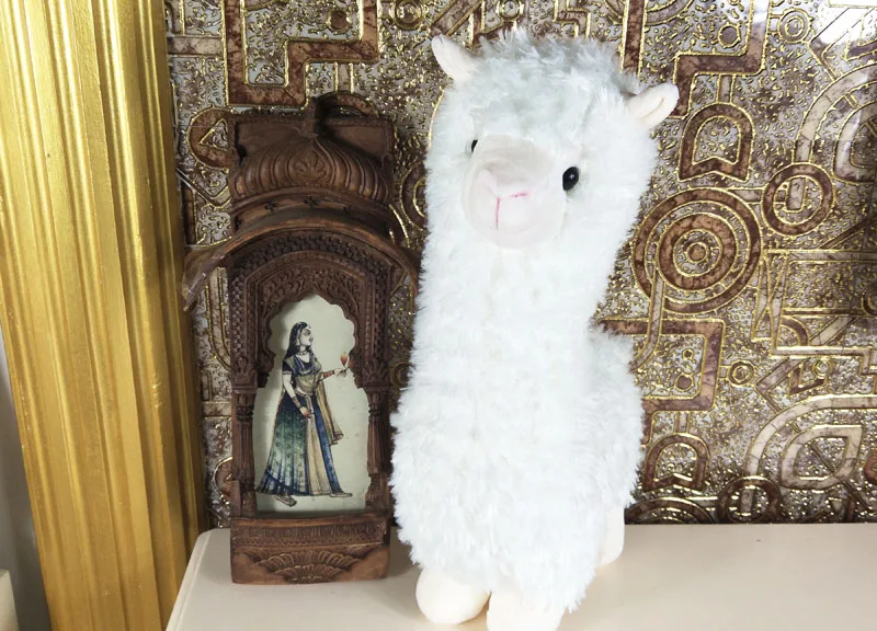 Trẻ Em Sang Trọng Đồ Chơi Nhồi Bông Dễ Thương Alpaca Búp Bê Gối Cỏ Bùn Ngựa Bé Trẻ Em Giáng Sinh Quà Tặng Sinh Nhật