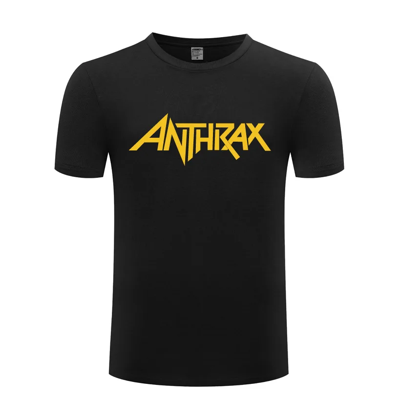 Rock Band ANTHRAX Printed T Shirts Men Hip Hop Short Sleeve O Neck Cotton Man T-Shirt Cool Funny Streetwear Top Tee Summer Style