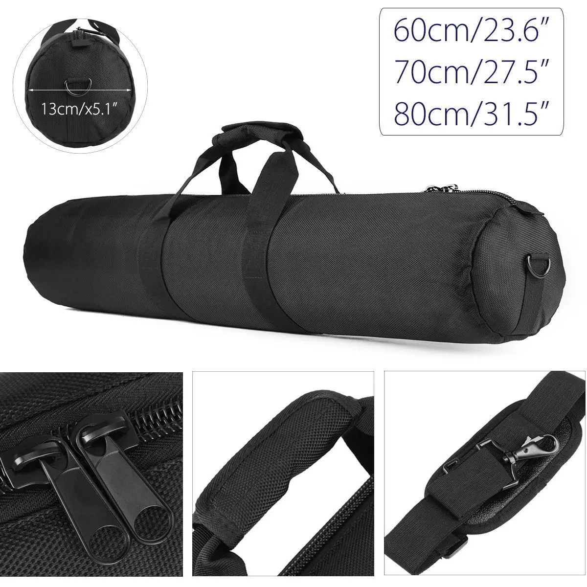 

60cm 70cm 80cm Padded Strap Camera Tripod Carry Bag Travel Case Padded Strap Carry Bag Travel Case Telescope Fishing rod