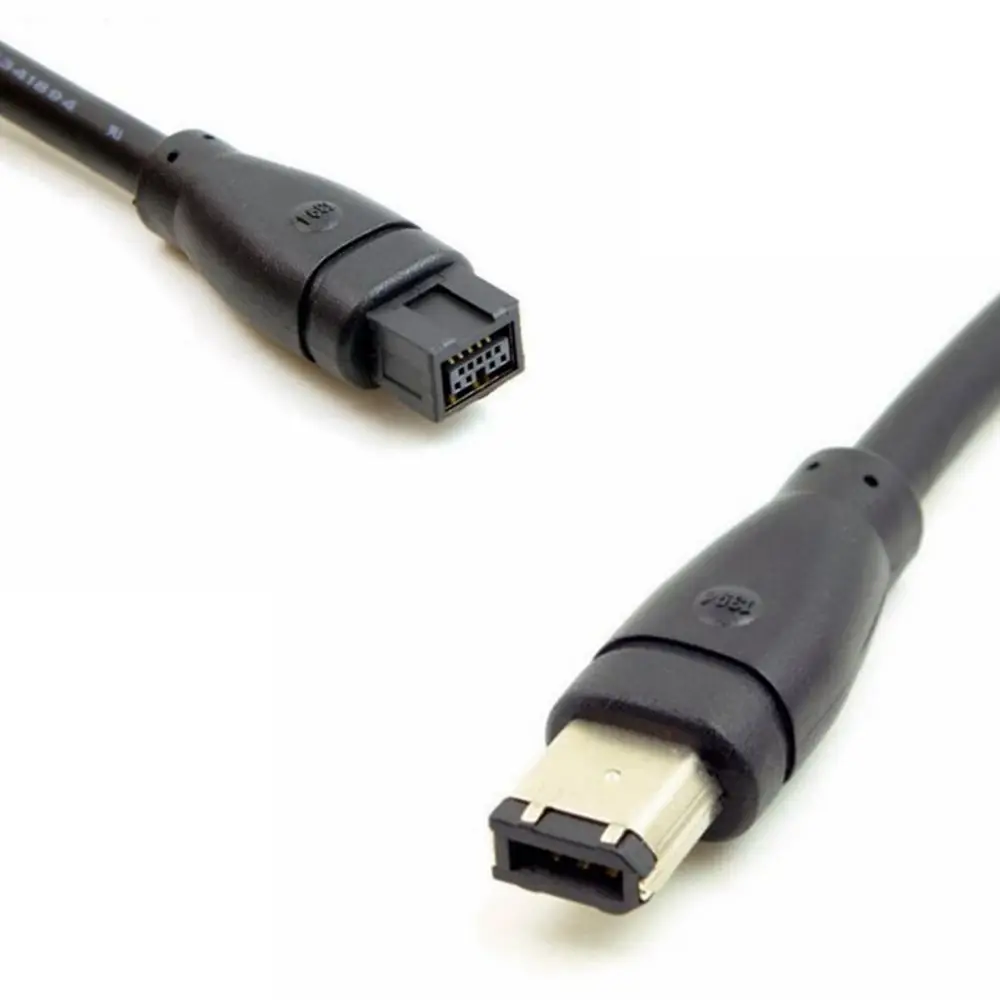 FireWire 1394 Cable 9 PIN to 6 PIN BETA FireWire 800 - FireWire 400 9-6 Cable IEEE 1394B 9p to 6p cable 1.8m 6FT 180cm