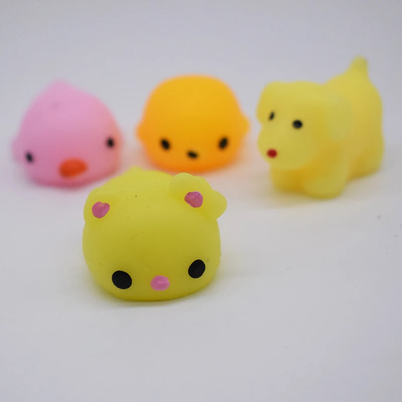 5 PCS Antistress Squishy Cat Unicorn Toys For Chidren Squeeze Gadgets Stress Relief Kawai Funny Squishe Animals New Fun Kids Toy